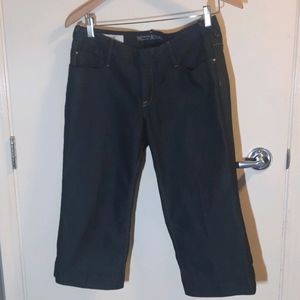 Banana Republic wide leg capri jeans